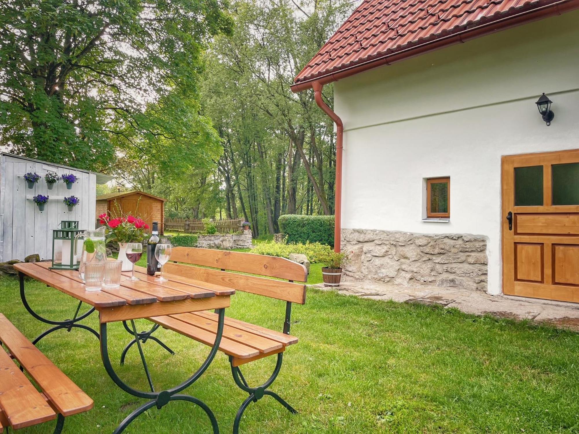 Chalupa Novy Vojirov Cp. 27 Nová Bystřice Exterior foto